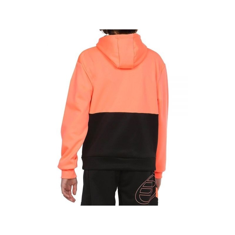 SUDADERA BULLPADEL IMBUI CORAL FLUOR