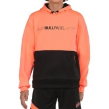 SUDADERA BULLPADEL IMBUI CORAL FLUOR
