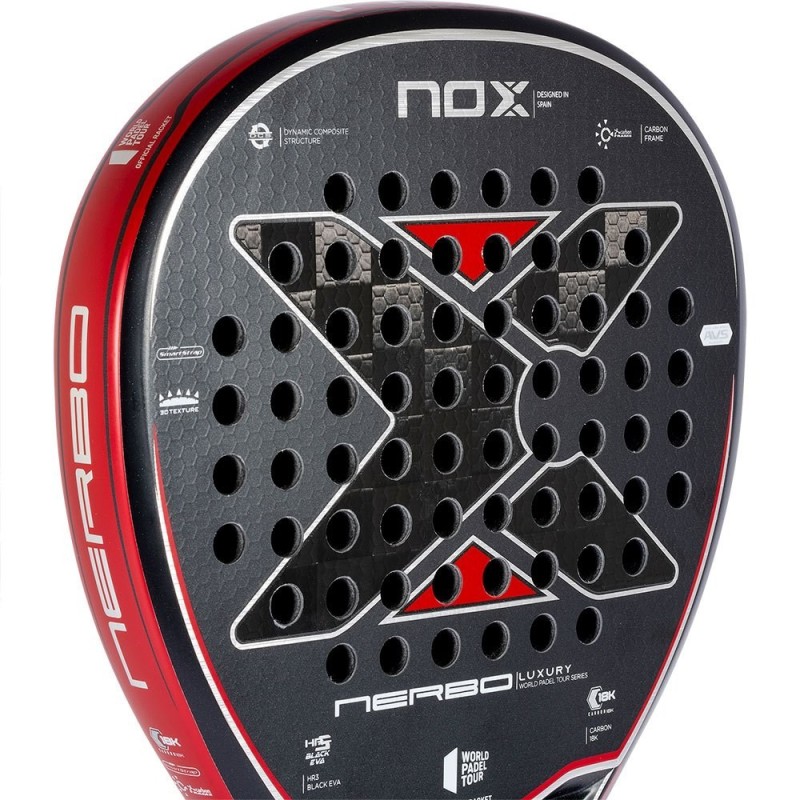 Pala Pádel nox nerbo WPT luxury series 2023