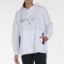 Sudadera Bullpadel Ubate Blanca