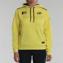 Sudadera Bullpadel Leste Limón