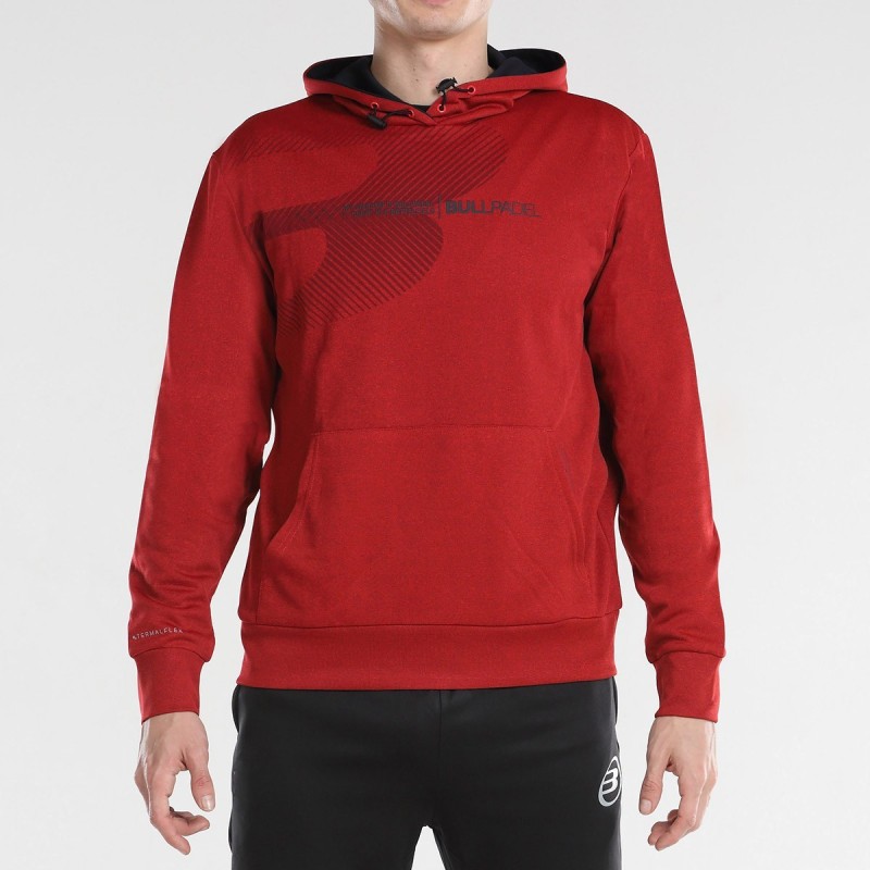 Sudadera Bullpadel Jaque Cereza
