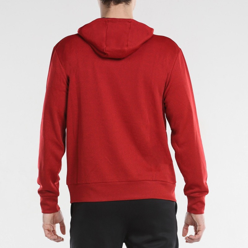Sudadera Bullpadel Jaque Cereza