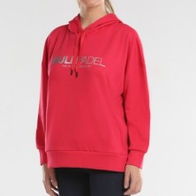 SUDADERA BULLPADEL UBATE FRAMBUESA
