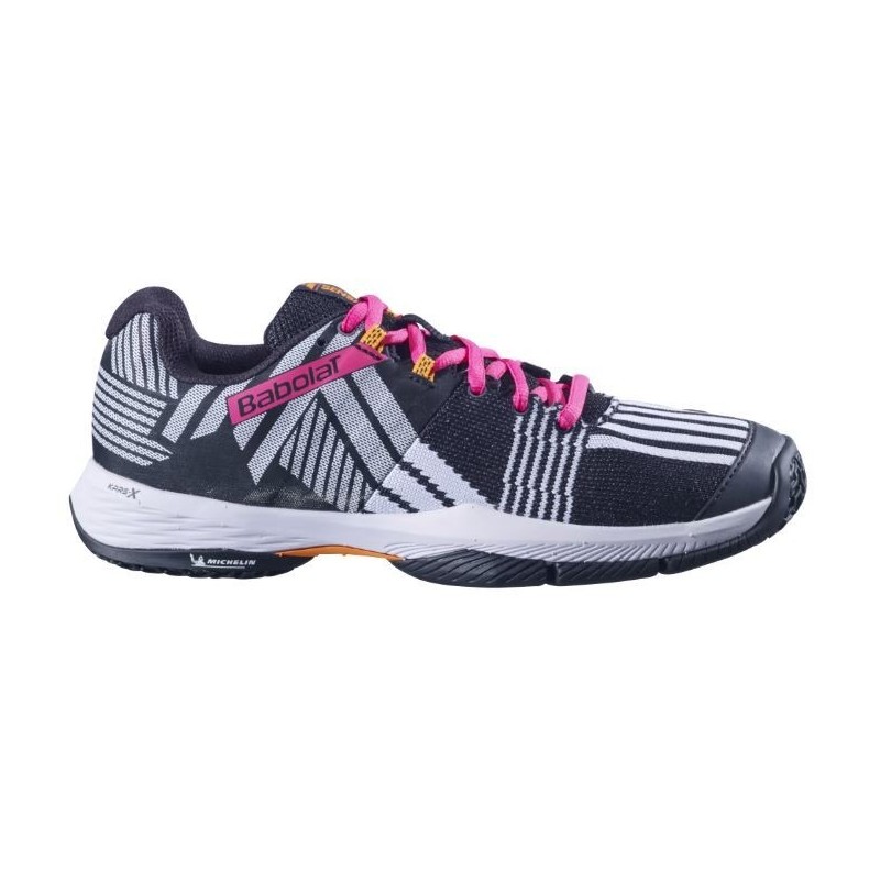Zapatillas Padel Sensa Women 23 Black/Roseberry