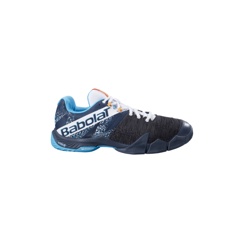 Zapatillas padel babolat movea men Grey/Scuba Blue