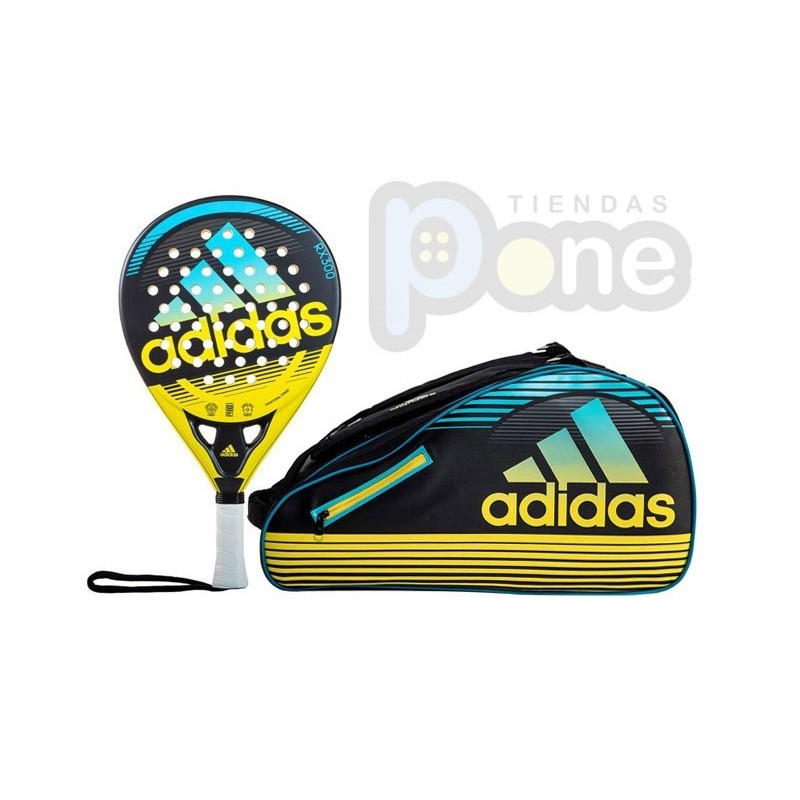 Pack Pala Adidas Rx 300 + Paletero Tour Amarillo