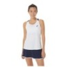 Camiseta Asics Women Court Tank Blanca