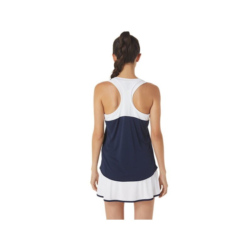 Camiseta Asics WOMEN COURT TANK Azul