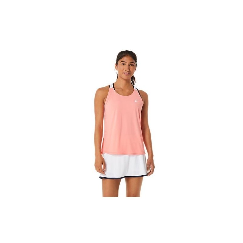 Camiseta Asics Women Court Tank Rosa