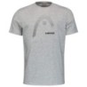 CAMISETA HEAD CLUB CARL T-SHIRT M GRIS