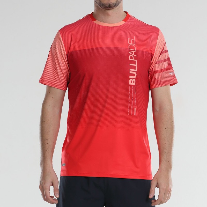 Camiseta Bullpadel Nauru 23 Cereza