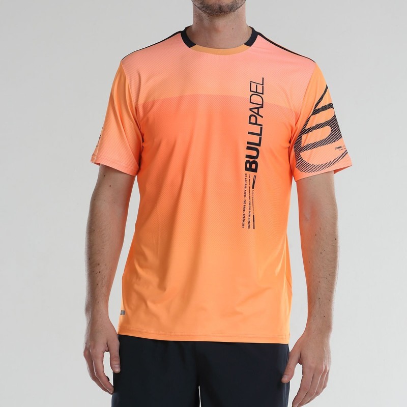 Camiseta Bullpadel Nauru 23 Naranja