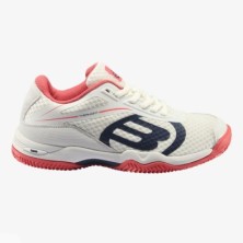 BULLPADEL BEKER 23V BLANCO MUJER ROSA