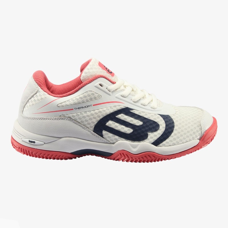 BULLPADEL BEKER 23V BLANCO MUJER ROSA