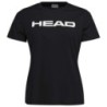 Camiseta Head Club Basic T-Shirt Women Negra