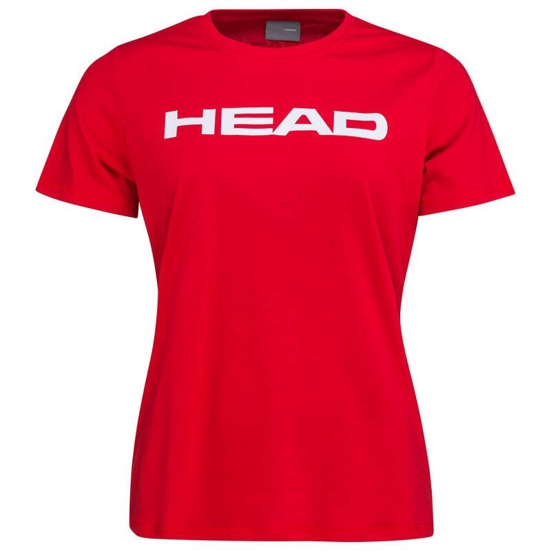 CAMISETA HEAD CLUB BASIC T-SHIRT WOMEN ROJA