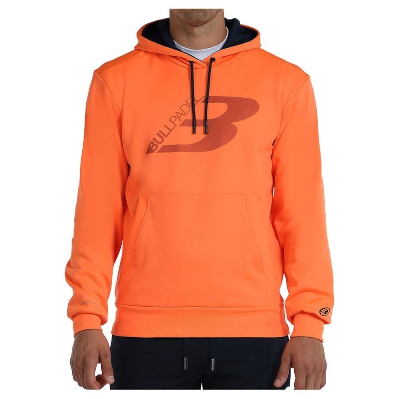 SUDADERA BULLPADEL NOCLA NARANJA FLUOR