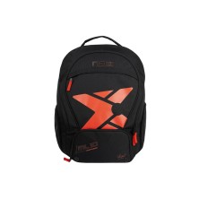 Mochila NOX AT10 Street Negro Rojo