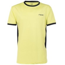 Camiseta Pádel Hombre Pro Amarillo Lima