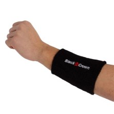 Muñequera BLACK CROWN Larga Negro