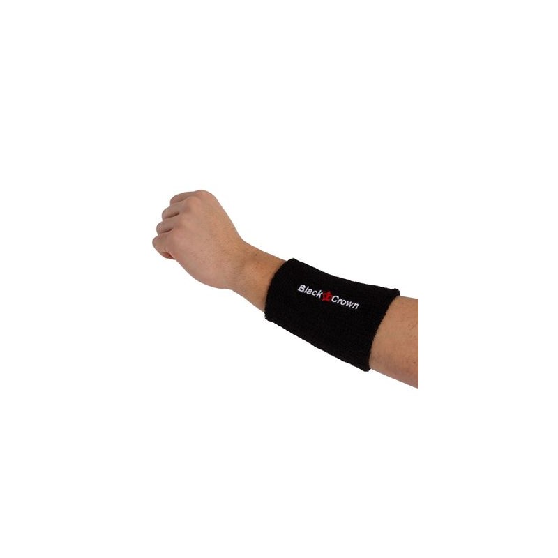 Muñequera BLACK CROWN Larga Negro