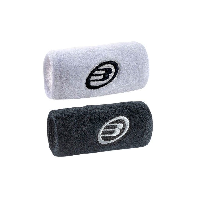 Muñequera Bullpadel BPMU254 Blanco Negro
