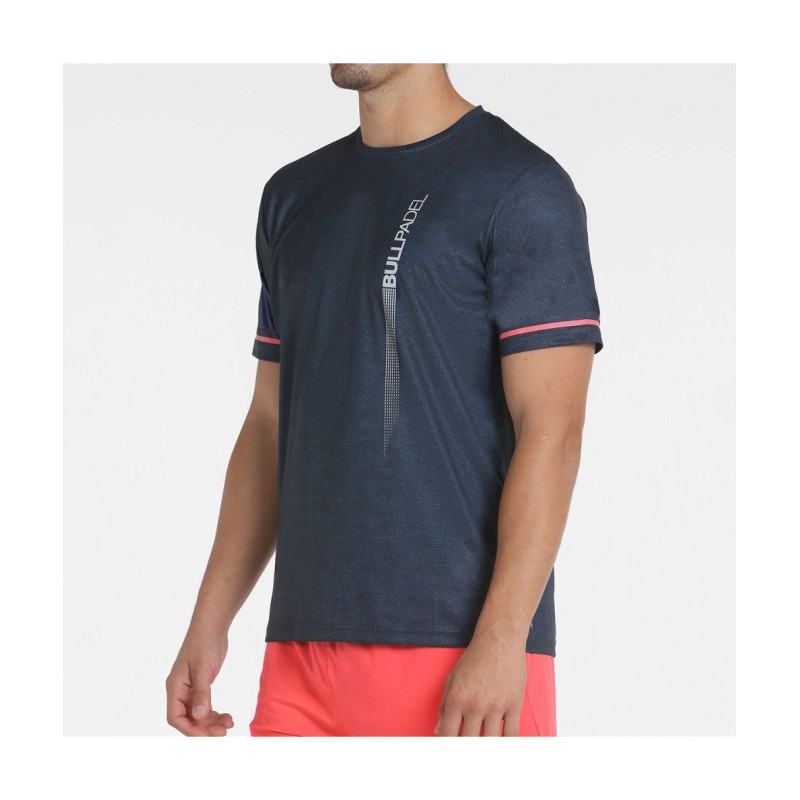 Camiseta Bullpadel Camari Azul Marino Vigore