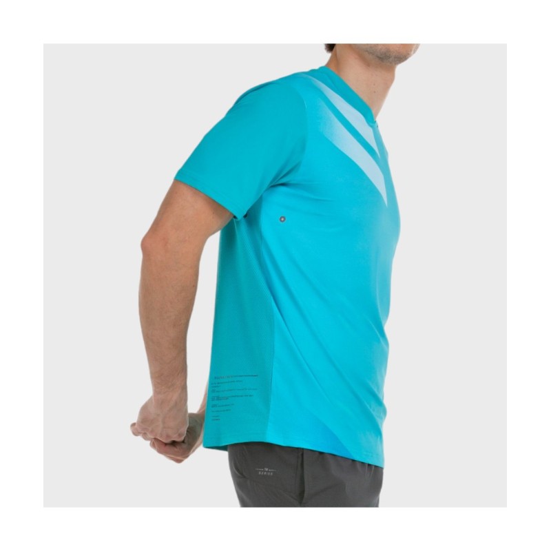 Camiseta Bullpadel Maron Turquesa