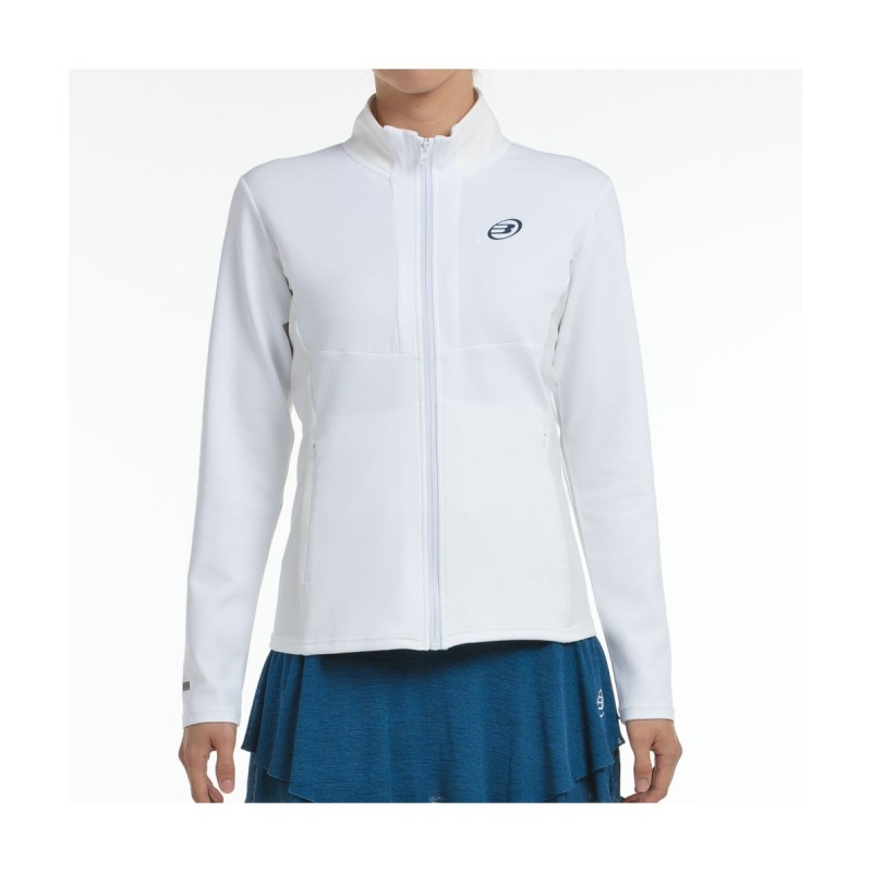 Sudadera Bullpadel Desna Blanco