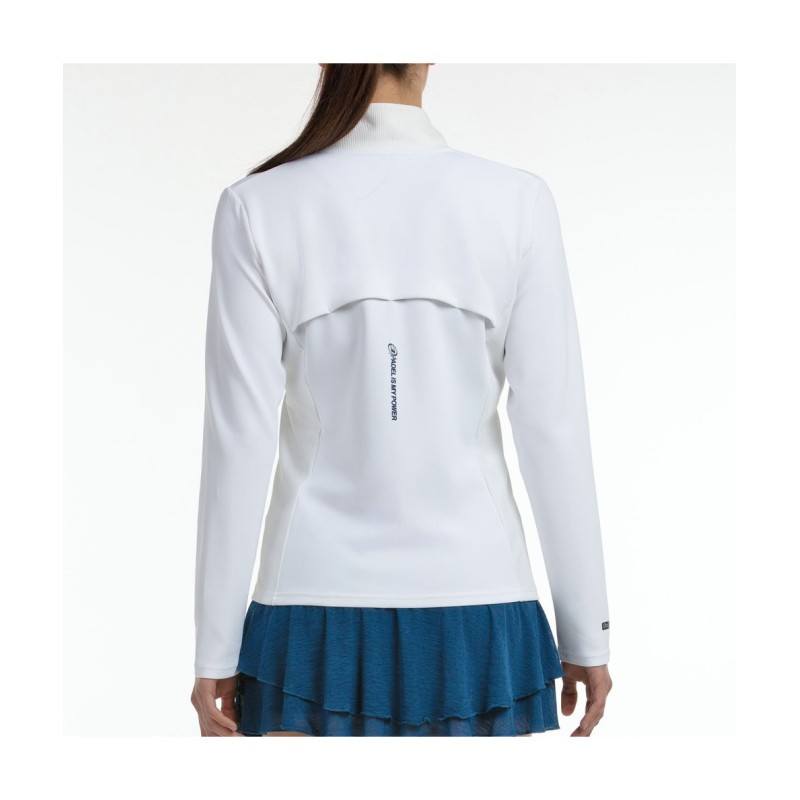 Sudadera Bullpadel Desna Blanco