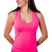 Camiseta BB Básica Rosa Fluor