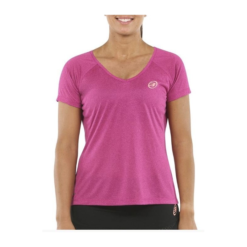 CAMISETA BULLPADEL EILO ROSA VIGORE MUJER